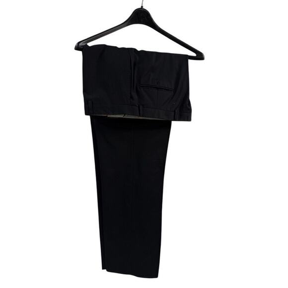 NWOT BURBERRY LONDON 100% Wool Black  3-Button Suit Men’s Size 42L Bond Street - Picture 3 of 8